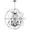 Cwi Lighting Campechia 12 Light Up Chandelier With Brown Finish 5465P42DB-12 - alternate 1